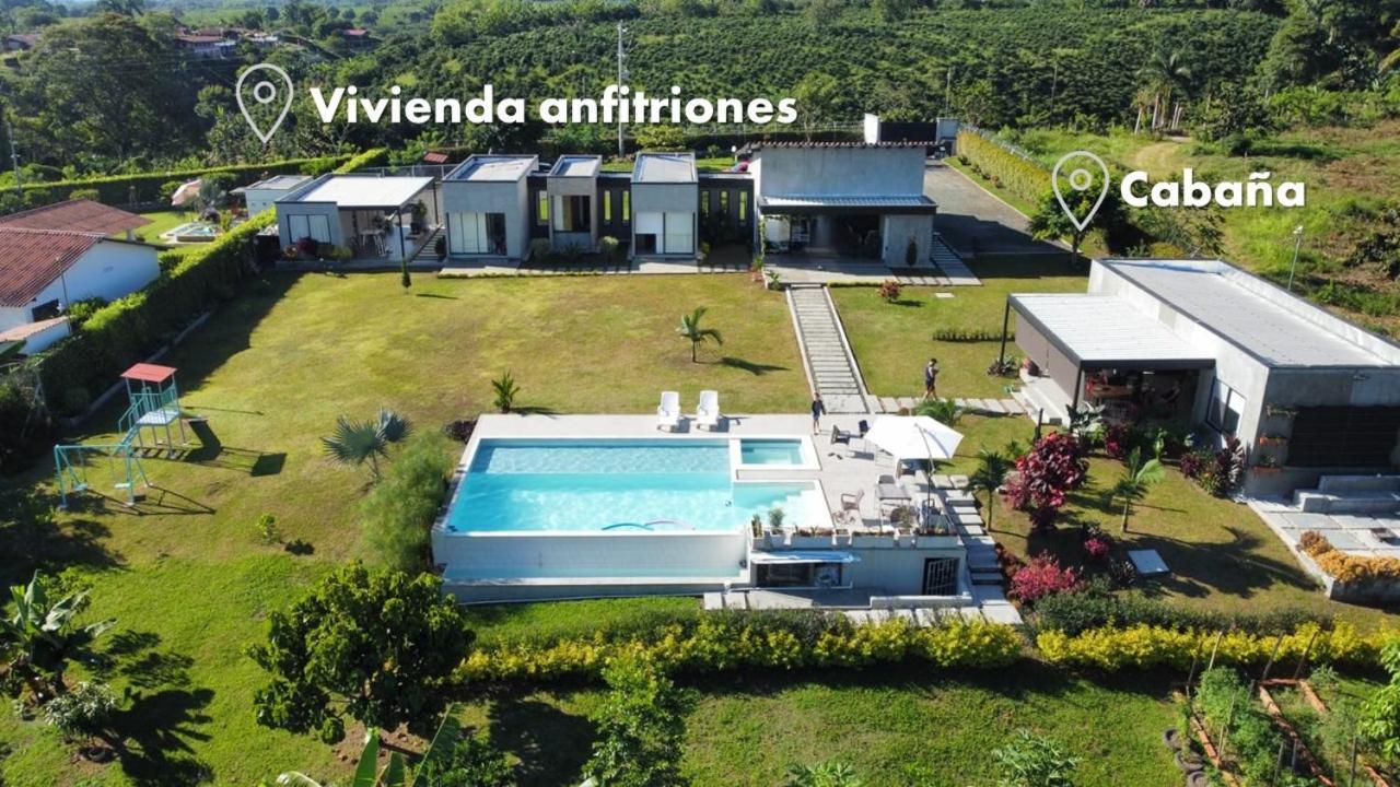 Torcaza Casa De Campo Quimbaya Eksteriør bilde
